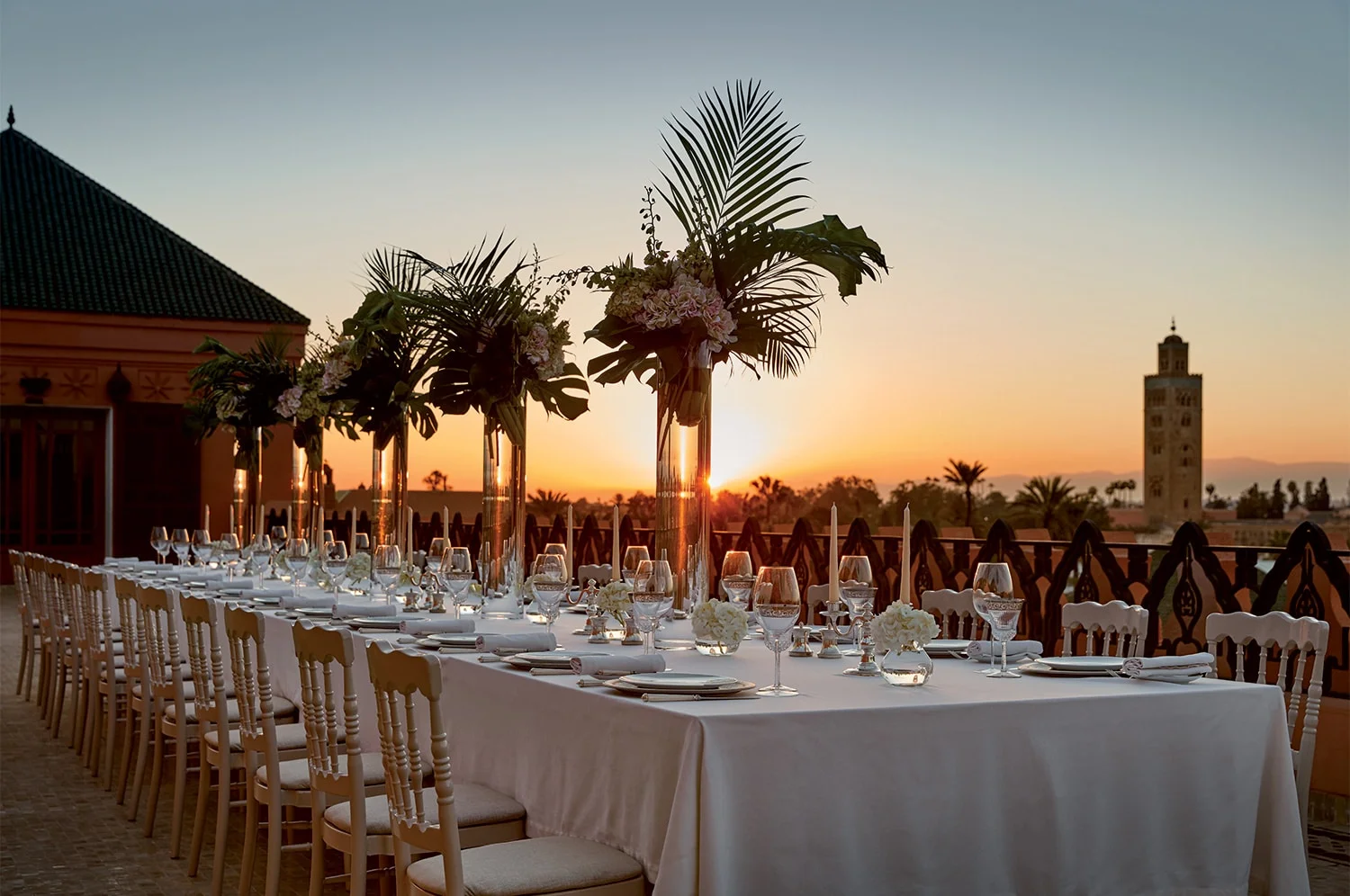 Luxury event table setting